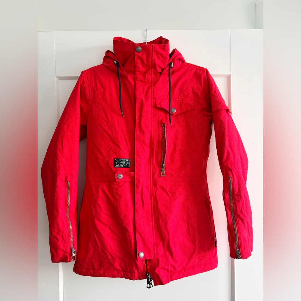 Armada 10K/10K Ski Jacket XS | Insulated Waterproof Snow Coat | Red
